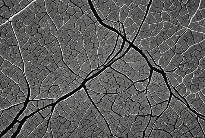 Metal alloy cross-section under scanning electron microscope